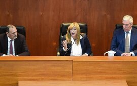 El tribunal integrado por los jueces Marcela Canavesio, Carlos Leiva y Rodolfo Zvala emiti&oacute; un fallo por mayor&iacute;a. Silvina Salinas