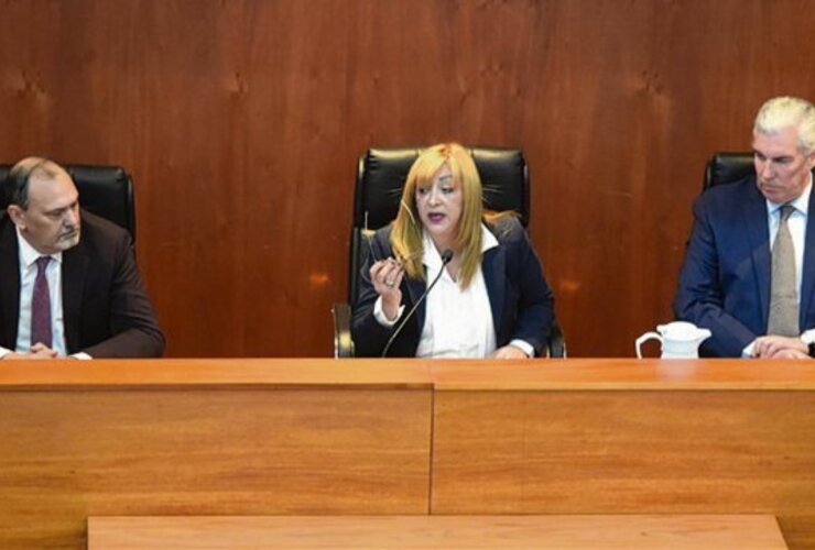 El tribunal integrado por los jueces Marcela Canavesio, Carlos Leiva y Rodolfo Zvala emitió un fallo por mayoría. Silvina Salinas