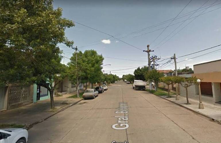 El arresto tuvo lugar en las inmediaciones de Belgrano y San Nicolás. Foto: captura Google Street View