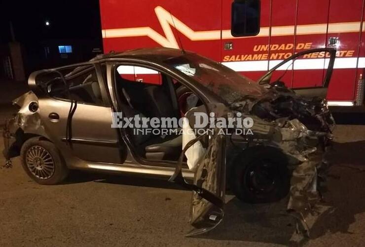 Imagen de Grave accidente en Ruta 21 y camino al puerto