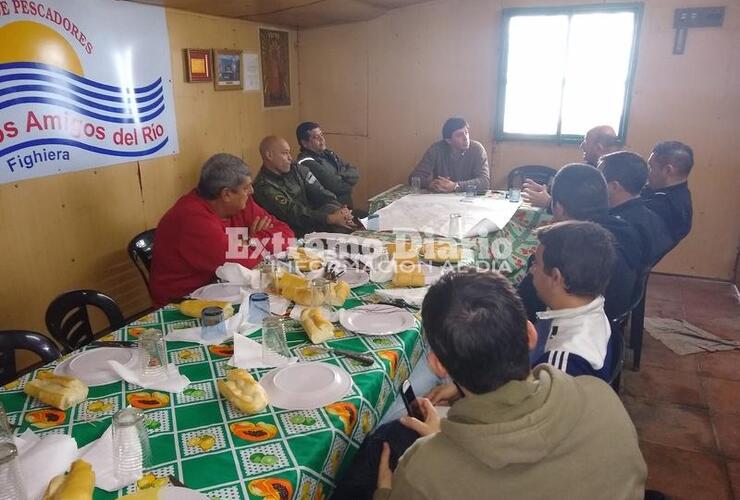 El encuentro fue en el Club de Pescadores