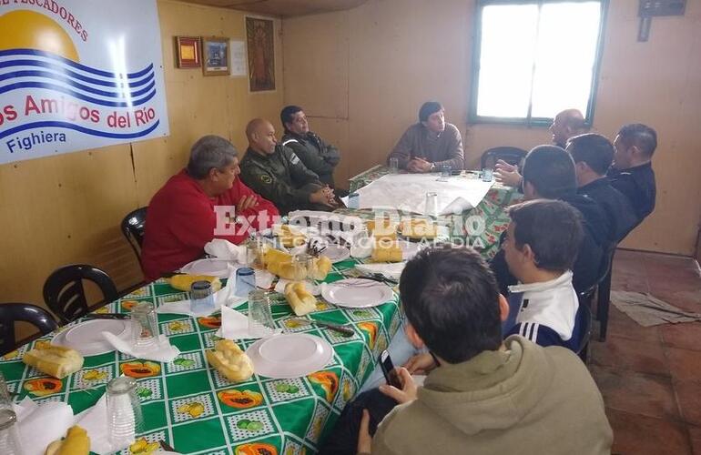 El encuentro fue en el Club de Pescadores