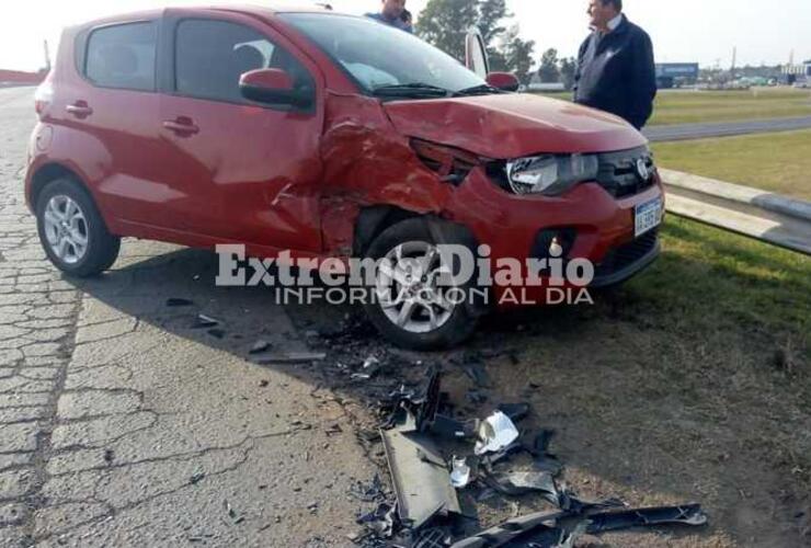 Imagen de Accidente entre un automóvil y una camioneta