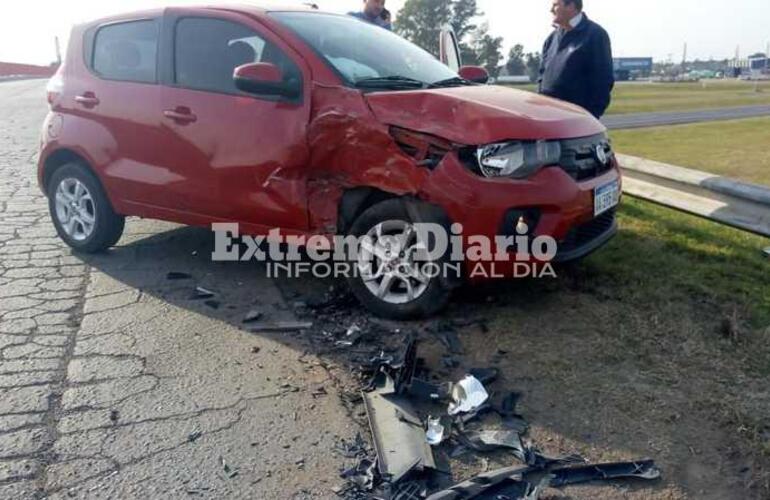 Imagen de Accidente entre un automóvil y una camioneta