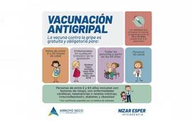 Imagen de Vacunación antigripal gratuita en el Hospital N° 50 y en el Centro de Salud