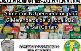 Imagen de Colecta solidaria por los merenderos de San Genaro