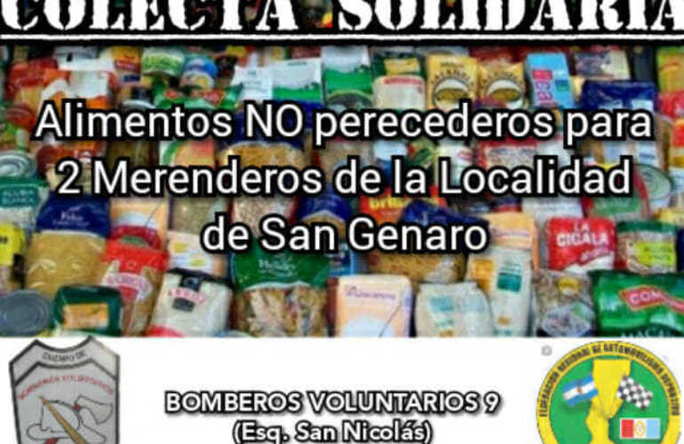 Imagen de Colecta solidaria por los merenderos de San Genaro