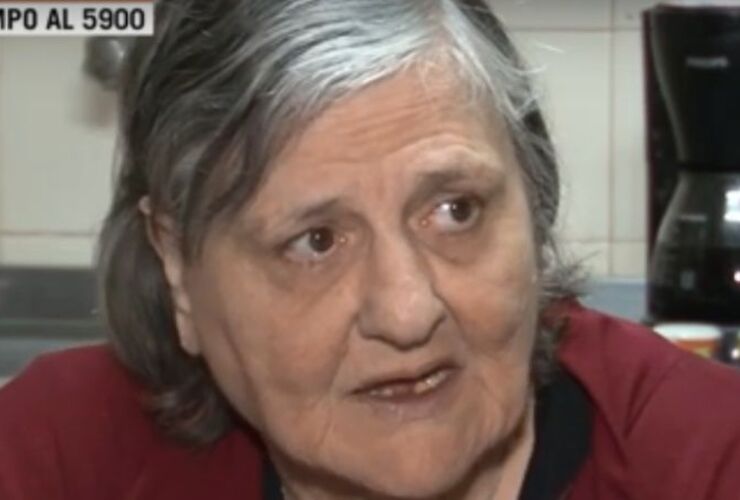 Ana tiene 71 años y ahorraba para viajar y ver a su hijo.