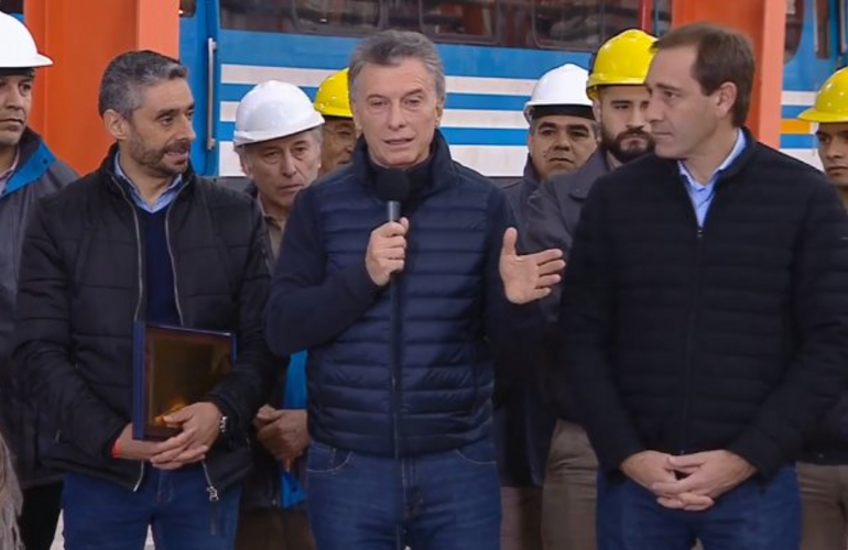 El presidente Mauricio Macri inauguró el nuevo taller ferroviario Tolosa, en La Plata, cerrado desde 2011. El presidente Mauricio Macri inauguró el nuevo taller ferroviario Tolosa, en La Plata, cerrado desde 2011.