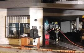 Imagen de Incendio en una casa de San Nicolás al 700