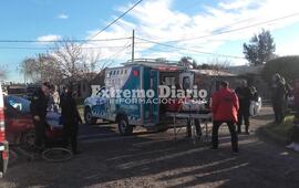 Imagen de Choque entre un ciclista y un automóvil