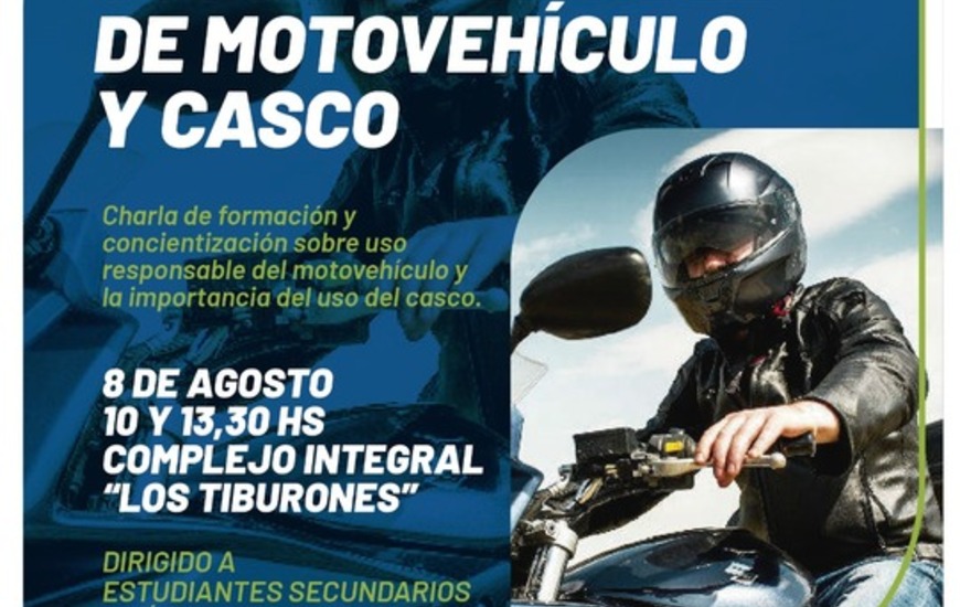 Imagen de Charla de formación: Uso responsable de motovehículo y casco