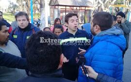 Imagen de Manifestaci&oacute;n de carreros frente al Palacio Municipal