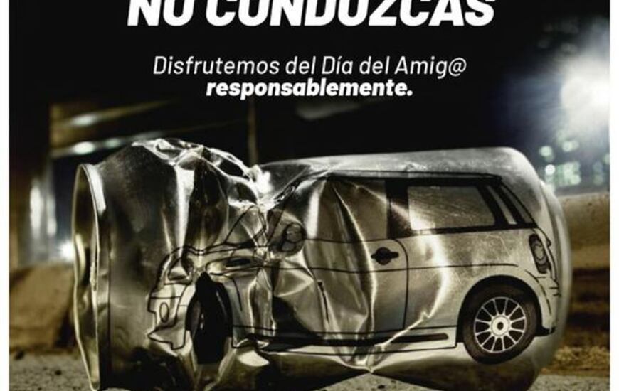 Imagen de Si tom&aacute;s, no conduzcas