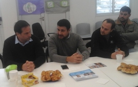 Imagen de El Diputado Nacional Marcos Cleri visit&oacute; General Lagos