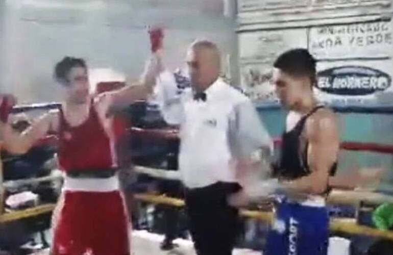 El ganador de la noche. Mirko Cuello gan&oacute; y qued&oacute; como l&iacute;der de su categor&iacute;a.