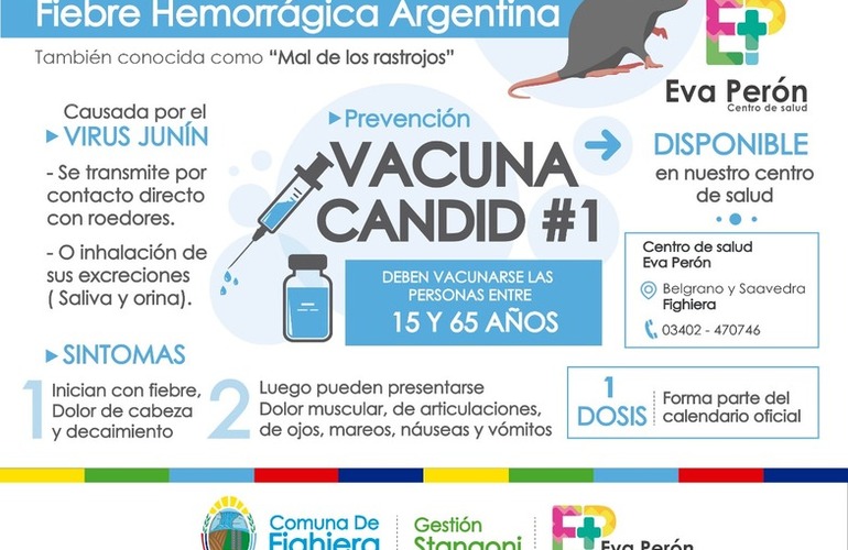 Imagen de Vacunación contra Fiebre Hemorrágica en Fighiera