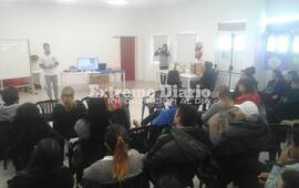 La actividad se desempeñó bajo una gran concurrencia en el SUM del CIC.