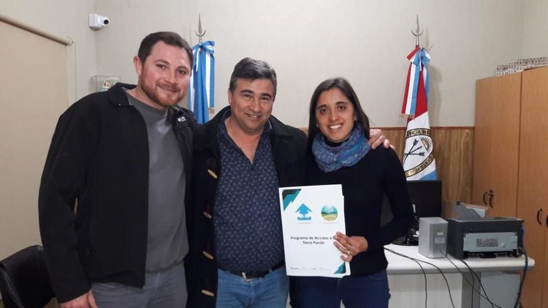 Imagen de La Comuna de Pavón cerca de llegar a los 100 terrenos entregados