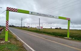 La estructura anterior fue rota varias veces.