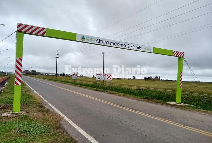 La estructura anterior fue rota varias veces.