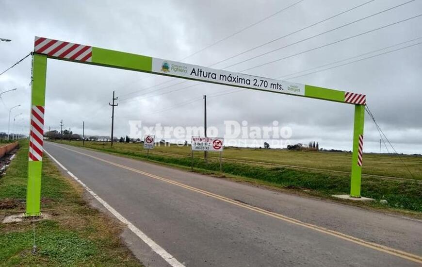 La estructura anterior fue rota varias veces.