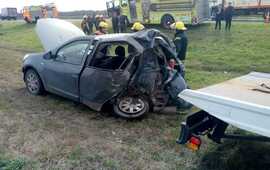 Imagen de Muri&oacute; una de las nenas del accidente en la autopista Buenos Aires - Rosario