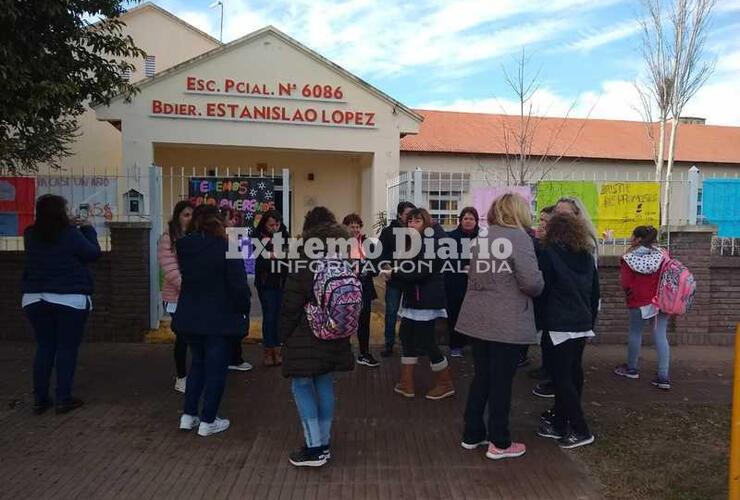 Hace diez meses que la escuela se encuentra sin el servicio de gas.