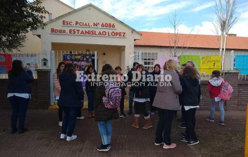Hace diez meses que la escuela se encuentra sin el servicio de gas.