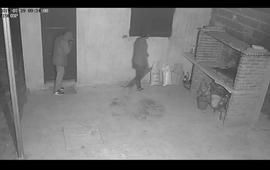 Pudo ver a los delincuentes que intentaron ingresar a su casa mediante las c&aacute;maras que instal&oacute; en su propiedad.