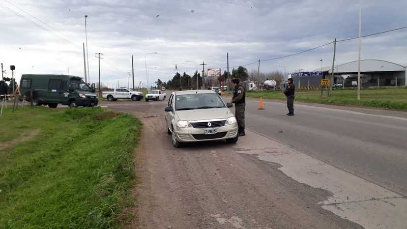 Imagen de Gendarmería en Fighiera: Continúan los operativos