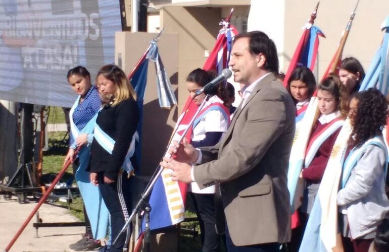 El mandatario se mostr&oacute; emocionado y agradecido con la concreci&oacute;n de este proyecto hist&oacute;rico.