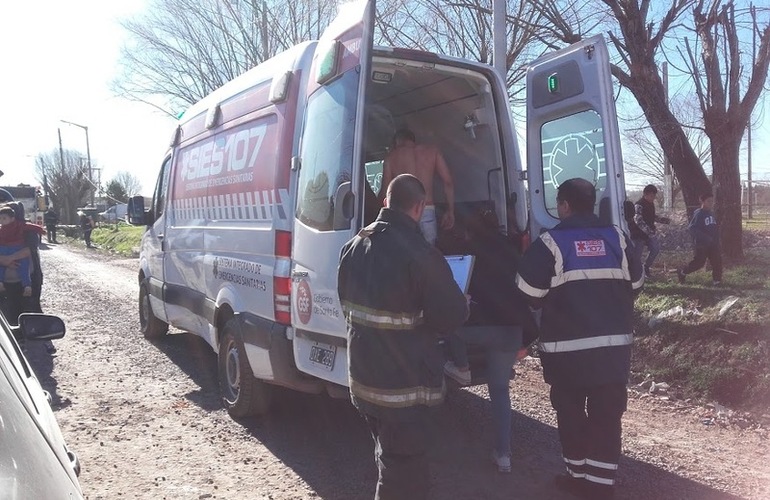 Imagen de Sufrió quemaduras durante un principio de incendio en su casa