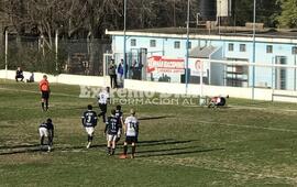 Penal pateado por Landriel y atajó Machuca.
