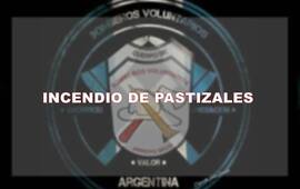 Imagen de Solicitan a bomberos por incendio de pastizales