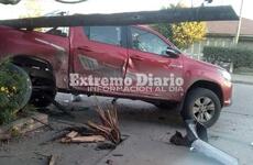 Imagen de Violento choque en San Martín y Cardozo