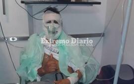 El muchacho de 28 a&ntilde;os permaneci&oacute; en el HECA y por las quemaduras tiene por delante tres meses de tratamiento.