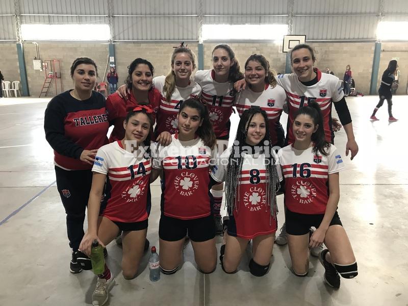 Equipo ganador. Las locales jugaron bien y ganaron con eficacia.