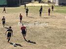 Categoría 2006 jugando al mediodía en Arroyo Seco.