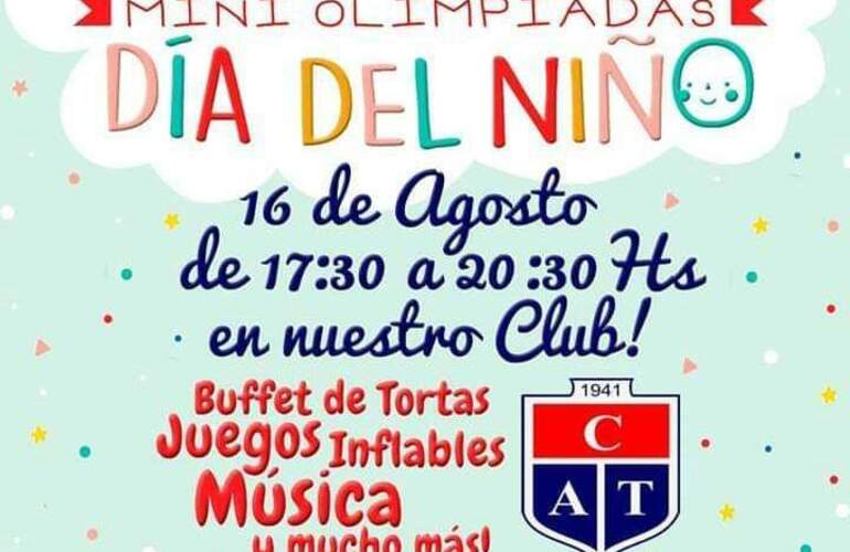 Imagen de Talleres celebra el Día del Niño con una Mini Olimpiadas