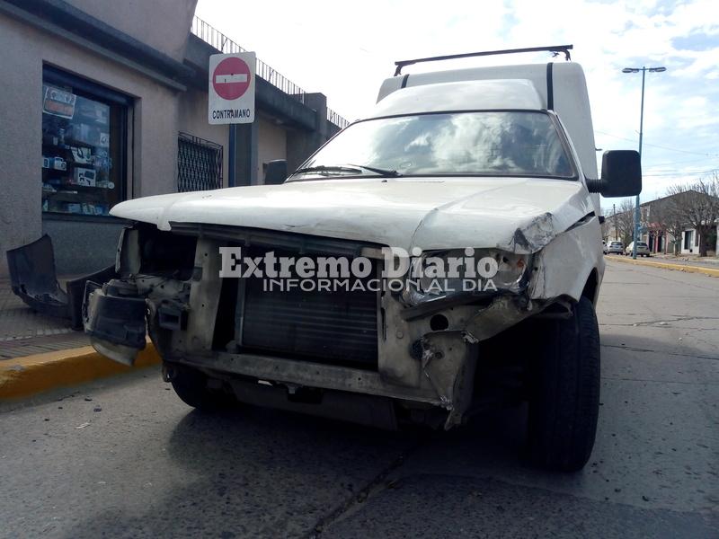 Imagen de Choque en el centro