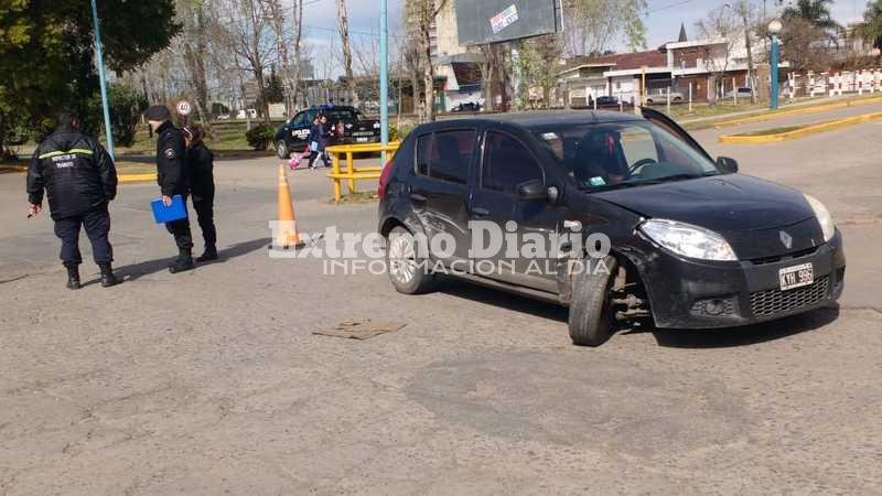 Imagen de Choque en el centro