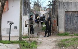 El homicidio en Per&uacute; al 3000. Foto: Alan Monz&oacute;n/Rosario3