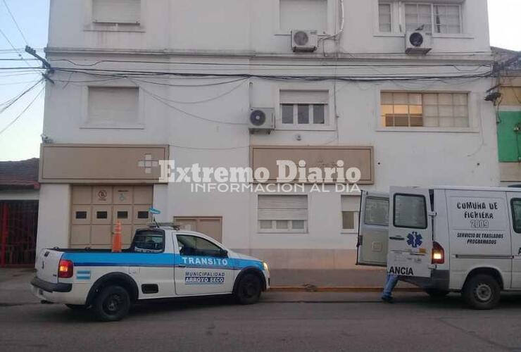 El inspector estaba siendo atendido en la Clínica Martins.