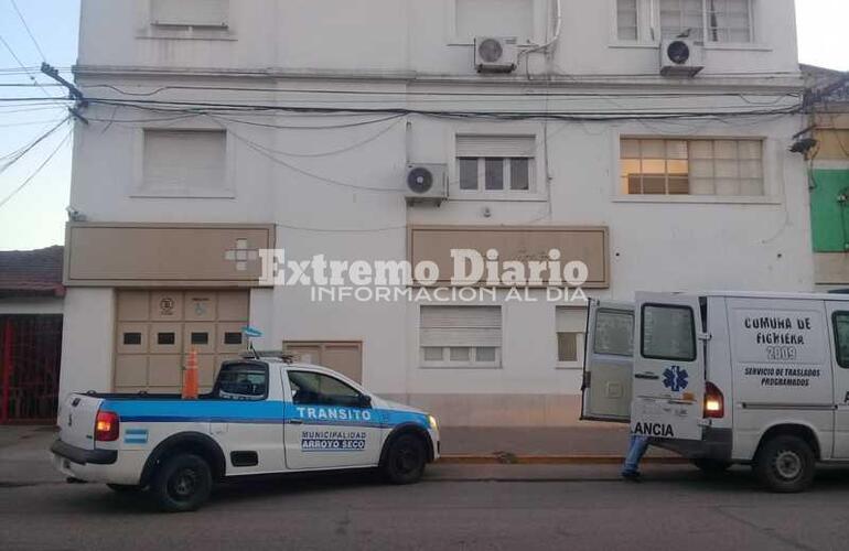 El inspector estaba siendo atendido en la Clínica Martins.