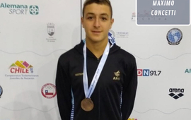 M&aacute;ximo representar&aacute; a Santa Fe y Argentina en el Panamericano.