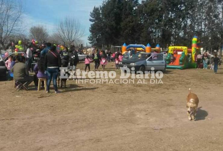 El evento fue el domingo en mediaciones del barrio Virgen del Lujan