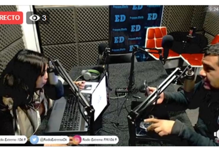 Imagen de Emisión EN VIVO de Dos & Pico, Radio Extremo 106.9