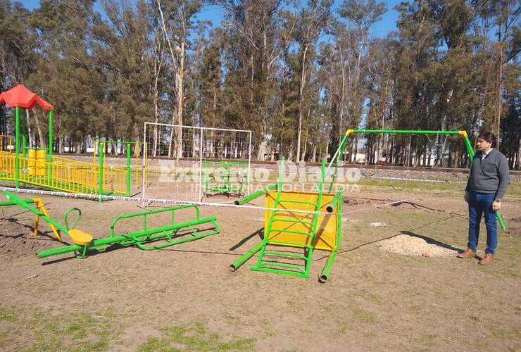 El parque lleva el nombre del ex presidente comunal Norberto Vitalli