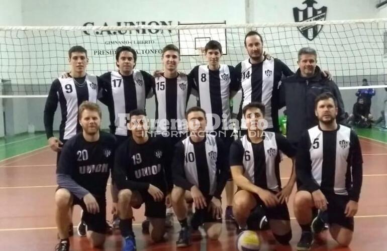 La Primera División Masculina de Unión ante Funes.